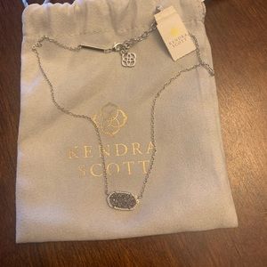 Kendra Scott Elisa Silver Pendant Necklace